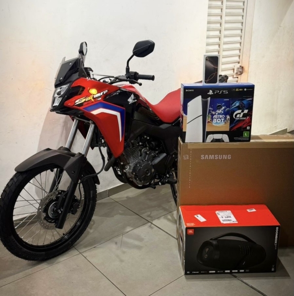 Sahara 0km 2026 + Combão de eletrônico